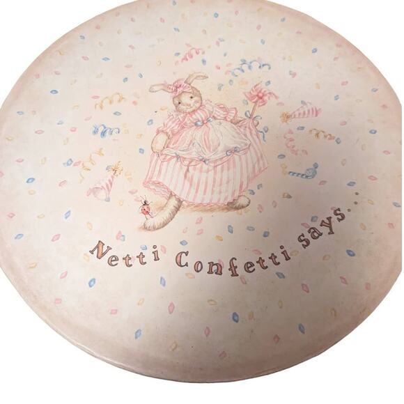 Bunnies by the Bay Netti Confetti Tea Set NWOT in Original Box Pretend Play Gift - Picture 2 of 11